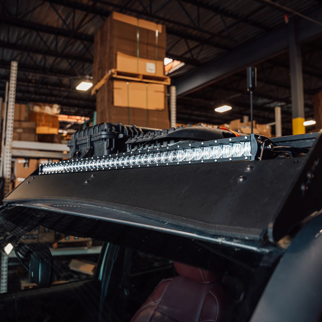 Cali Raised LED Light bar Bracket Kit for Sherpa Roof Rack