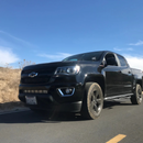 Cali Raised 32" Lower Bumper Hidden LED Light Bar Brackets Kit for Colorado (2014-2022) - Aspire Auto Accessories