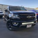 Cali Raised 32" Lower Bumper Hidden LED Light Bar Brackets Kit for Colorado (2014-2022) - Aspire Auto Accessories