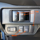 Cali Raised Dual Function Light Bar Sherpa Roof Rack Mounting Bracket Kit - Aspire Auto Accessories