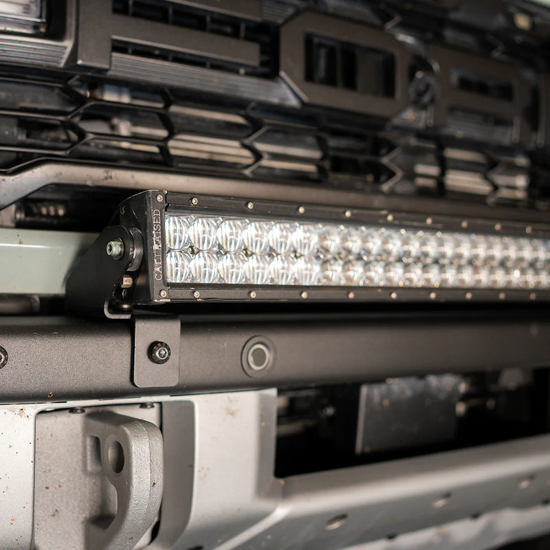 Cali Raised LED Light Bar Bumper Kit for Bronco Raptor (2021-2024) - Aspire Auto Accessories