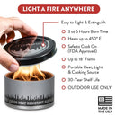 City Bonfires Portable Fire Pit - Aspire Auto Accessories