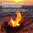 City Bonfires Portable Fire Pit - Aspire Auto Accessories