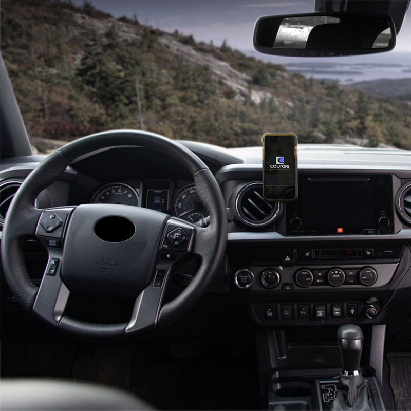 Course Motorsports Direct Fit Phone Mount for Tacoma (2016-2023)