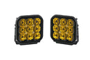 Diode Dynamics SS5 Yellow Pro LED Pod (Pair) - Aspire Auto Accessories