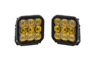 Diode Dynamics SS5 Yellow Pro LED Pod (Pair) - Aspire Auto Accessories