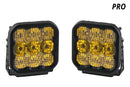 Diode Dynamics SS5 Yellow Pro LED Pod (Pair) - Aspire Auto Accessories