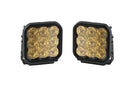Diode Dynamics SS5 Yellow Pro LED Pod (Pair) - Aspire Auto Accessories