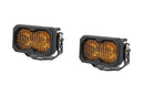 Diode Dynamics C2 2.0 Yellow Max LED Pod (Pair) - Aspire Auto Accessories
