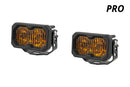 Diode Dynamics C2 2.0 Yellow Pro LED Pod (Pair) - Aspire Auto Accessories