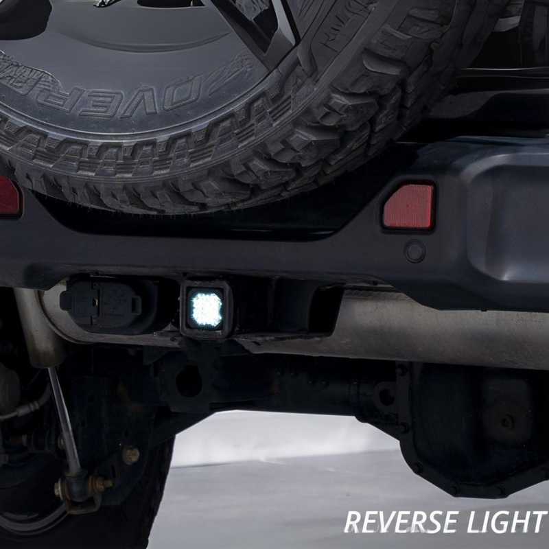 Diode Dynamics HitchMount LED Pod Reverse Kit for Jeep Wrangler (2018-2025) - Aspire Auto Accessories