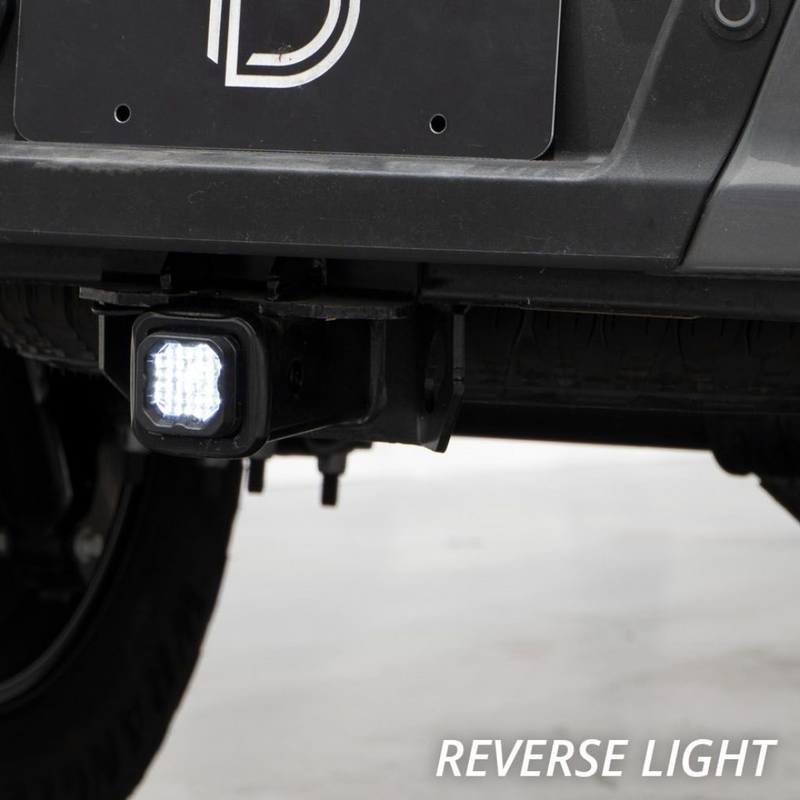 Diode Dynamics HitchMount LED Pod Reverse Kit for Chevrolet Silverado 1500 (2019-2023) - Aspire Auto Accessories