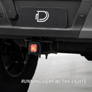Diode Dynamics HitchMount LED Pod Reverse Kit for Chevrolet Silverado 1500 (2019-2023) - Aspire Auto Accessories