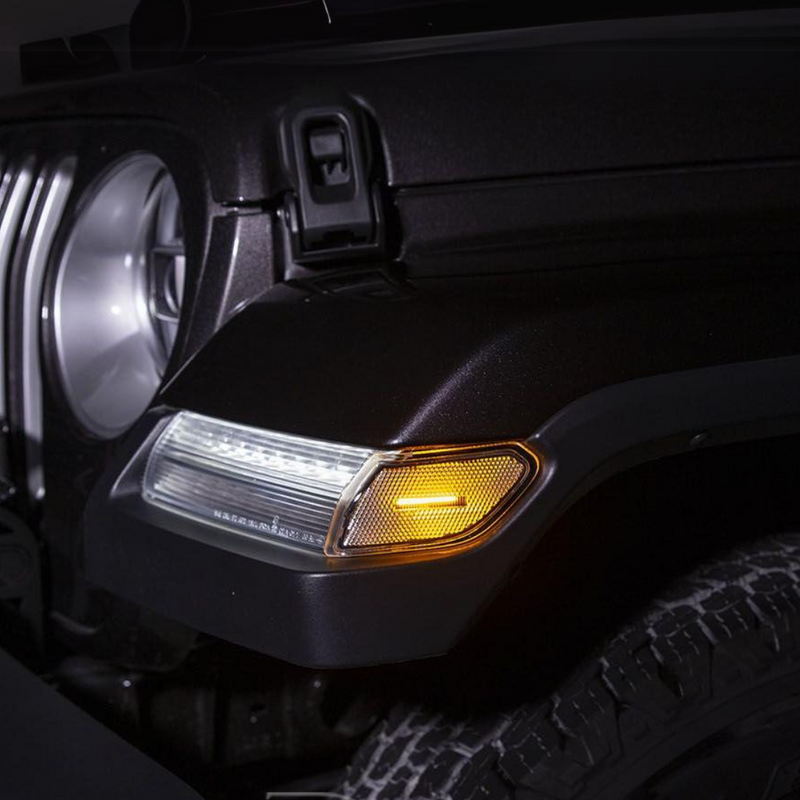 Diode Dynamics LED Sidemarkers (pair) forJeep JL Wrangler (2018-2024) - Aspire Auto Accessories