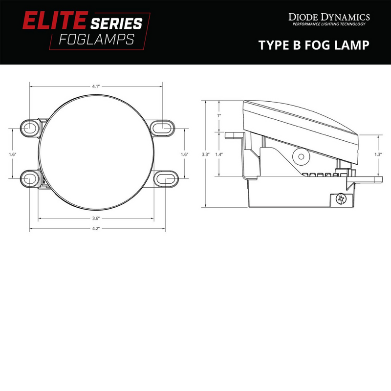 Diode Dynamics Elite Series Fog Lamps (Pair) for  RAV4 (2016-2024) - Aspire Auto Accessories