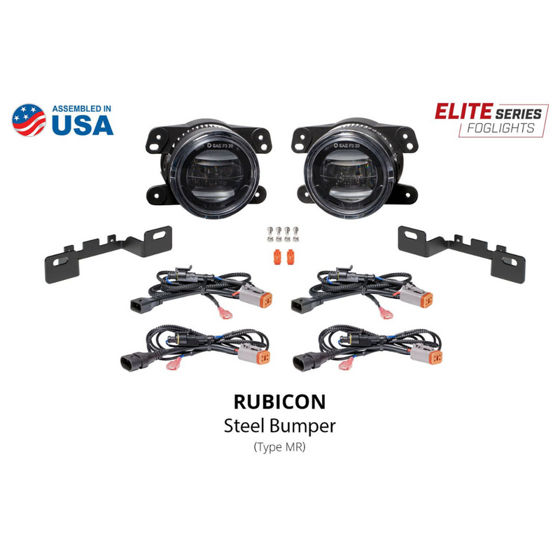 Diode Dynamics Elite Series Fog Lamps (pair) for Jeep JT Gladiator (2020-2024) - Aspire Auto Accessories