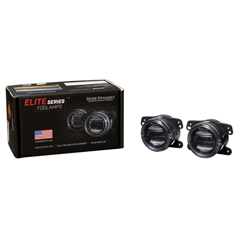 Diode Dynamics Elite Series Fog Lamps (pair) for Jeep JT Gladiator (2020-2024) - Aspire Auto Accessories