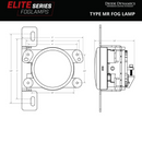 Diode Dynamics Elite Series Fog Lamps (pair) for Jeep JT Gladiator (2020-2024) - Aspire Auto Accessories