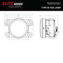 Diode Dynamics Elite Series Fog Lamps (pair) for Jeep JT Gladiator (2020-2024) - Aspire Auto Accessories