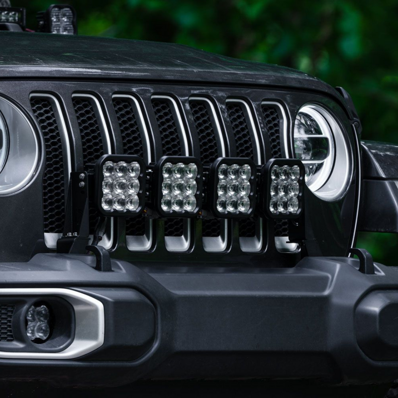 Diode Dynamics SS5 Grille CrossLink Lightbar for Jeep JL Wrangler (2018-2024) - Aspire Auto Accessories