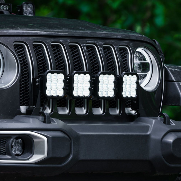thumbnail image 2 of Sidi LED Grill Lights For Jeep Wrangler JL 2024-2025 | Amber Front Grille Accent Lights (6 Pcs) 2 of 6