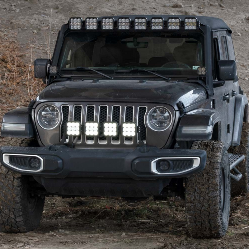 Diode Dynamics SS5 Grille CrossLink Lightbar for Jeep JL Wrangler (2018-2024) - Aspire Auto Accessories