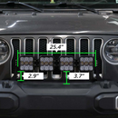 Diode Dynamics SS5 Grille CrossLink Lightbar for Jeep JL Wrangler (2018-2024) - Aspire Auto Accessories