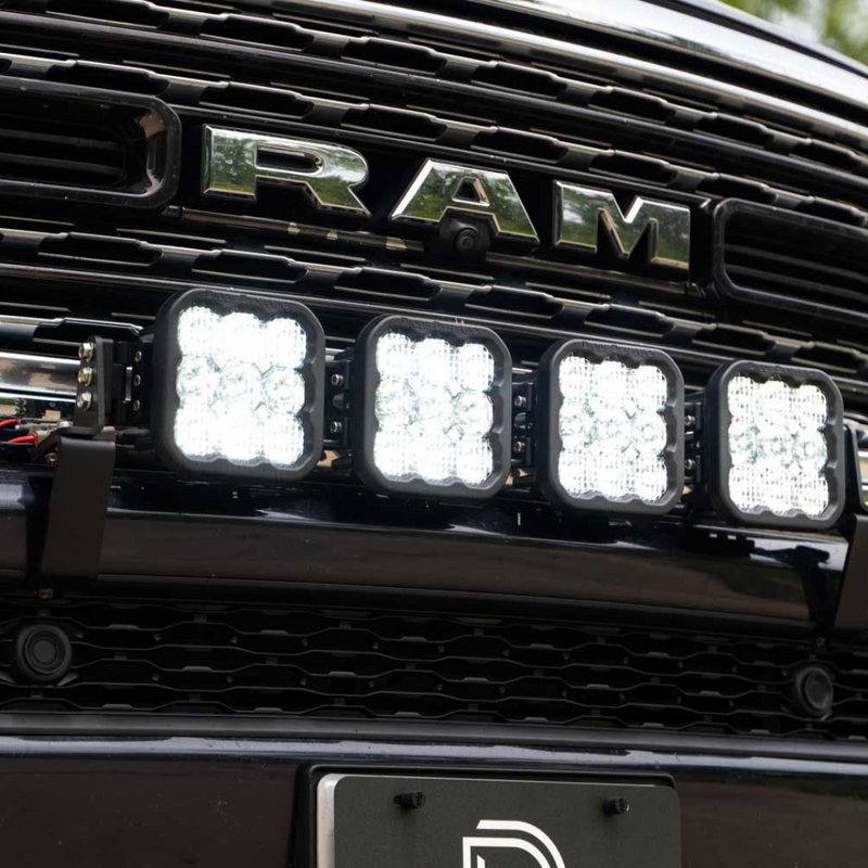 Diode Dynamics SS5 Grille CrossLink Lightbar Kit for Ram 1500 (2019-2024) - Aspire Auto Accessories
