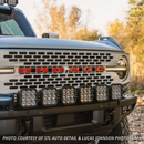 Diode Dynamics SS5 Grille CrossLink Lightbar Kit w/ Steel Bumper for Ford Bronco (2021-2024) - Aspire Auto Accessories