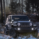 Diode Dynamics Wrangler Cowl Mount LED Brackets for Jeep JL Wrangler (2018-2023) - Aspire Auto Accessories