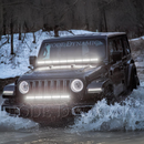 Diode Dynamics Hood LED Lightbar Kit for Jeep JL Wrangler (2018-2025) - Aspire Auto Accessories