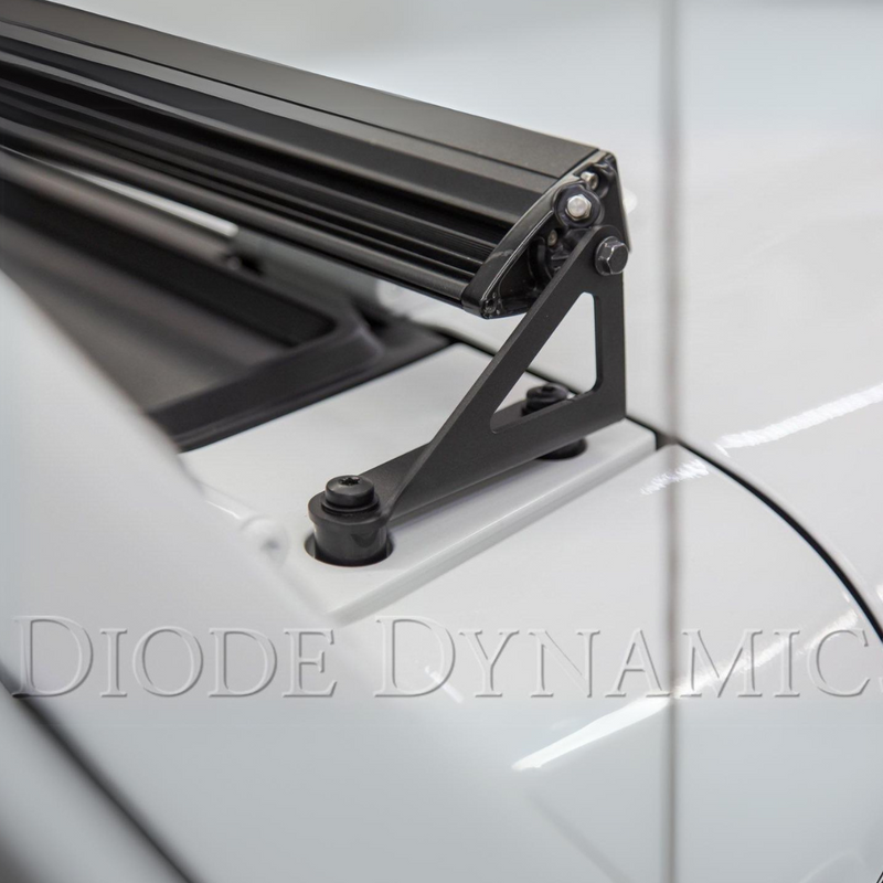 Diode Dynamics Hood LED Lightbar Kit for Jeep JL Wrangler (2018-2025) - Aspire Auto Accessories