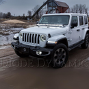 Diode Dynamics Hood LED Lightbar Kit for Jeep JL Wrangler (2018-2025) - Aspire Auto Accessories