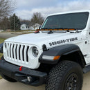 Diode Dynamics Hood LED Lightbar Kit for Jeep JL Wrangler (2018-2025) - Aspire Auto Accessories