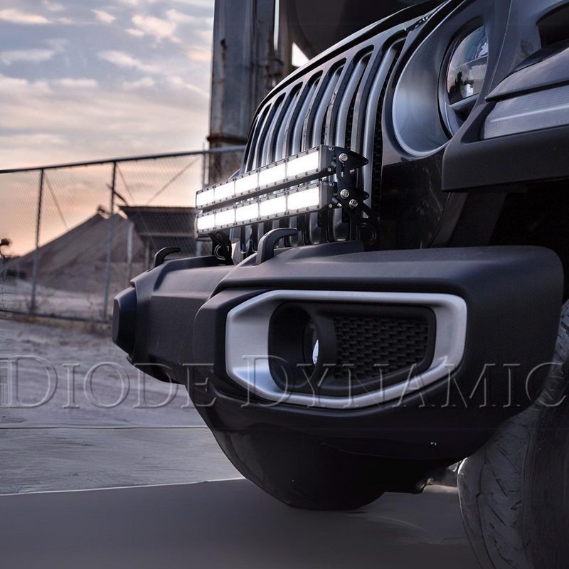 Diode Dynamics Bumper LED Lightbar Kit for Jeep JL Wrangler (2018-2024) - Aspire Auto Accessories