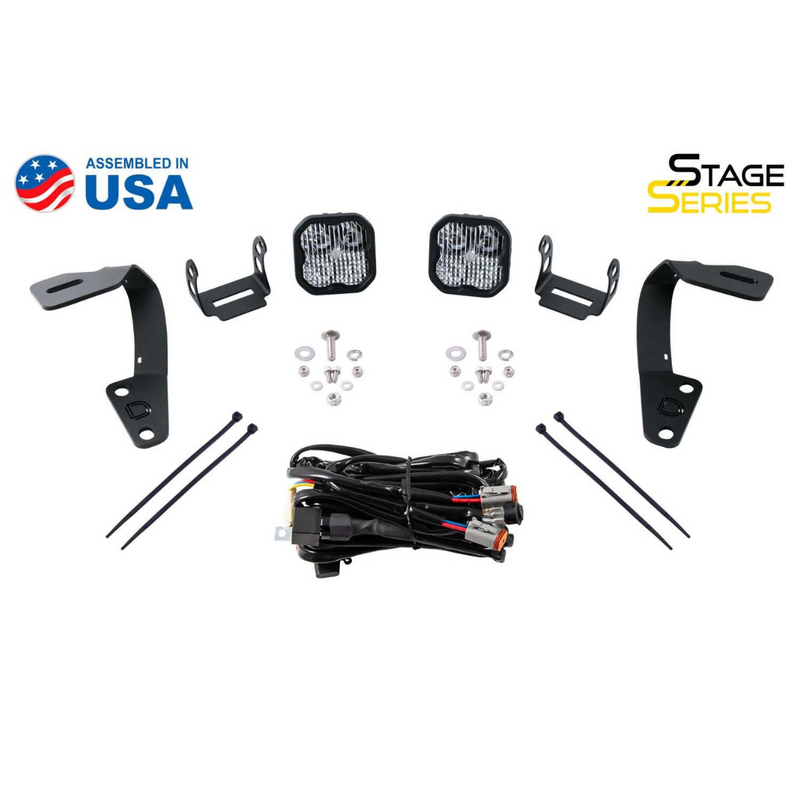 Diode Dynamics Stage Series Backlit Ditch Light Kit for  4Runner (2010-2024) - Aspire Auto Accessories