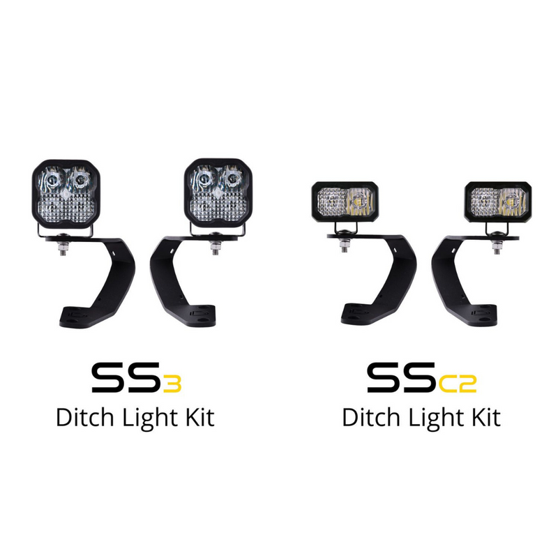 Diode Dynamics Stage Series Backlit Ditch Light Kit for  4Runner (2010-2024) - Aspire Auto Accessories