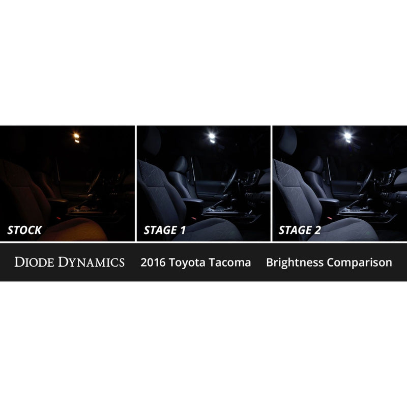 Diode Dynamics Interior LED Conversion Kit for Tacoma (2016-2023) - Aspire Auto Accessories