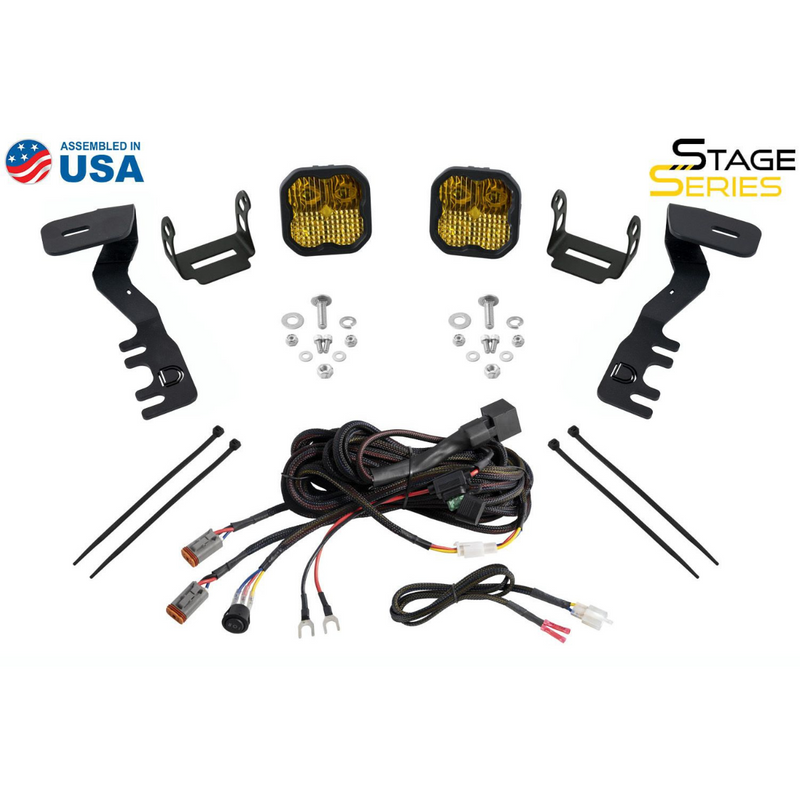 Diode Dynamics Stage Series Backlit Ditch Light Kit for Tacoma (2024-2025) - Aspire Auto Accessories