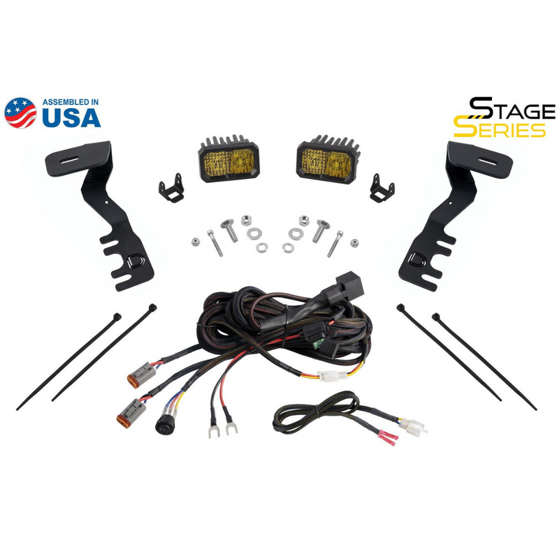 Diode Dynamics Stage Series Backlit Ditch Light Kit for Tacoma (2024-2025) - Aspire Auto Accessories