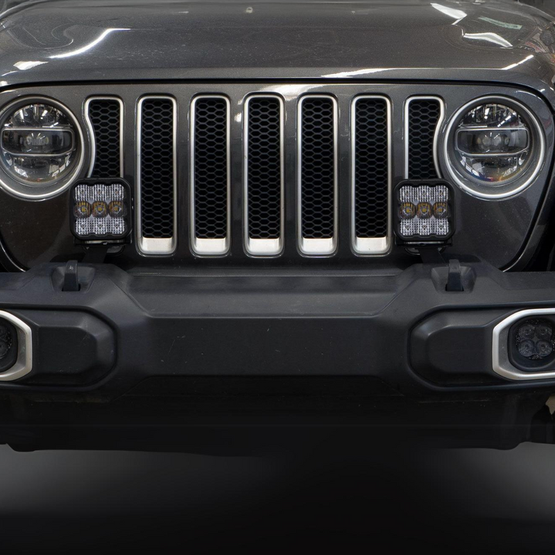 Diode Dynamics SS5 Bumper LED Pod Light Kit for Jeep JL Wrangler (2018-2024) - Aspire Auto Accessories