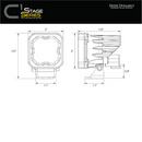 Diode Dynamics SSC1 LED Fog Light Kit for Ford Bronco Sport (2021-2024) - Aspire Auto Accessories