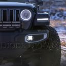 Diode Dynamics SS3 LED Fog Light Kit Jeep JL Wrangler (2018-2024) - Aspire Auto Accessories