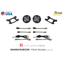 Diode Dynamics SS3 LED Fog Light Kit Jeep JL Wrangler (2018-2024) - Aspire Auto Accessories