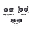 Diode Dynamics SS3 LED Fog Light Kit Jeep JL Wrangler (2018-2024) - Aspire Auto Accessories