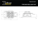 Diode Dynamics SS3 LED Fog Light Kit Jeep JL Wrangler (2018-2024) - Aspire Auto Accessories