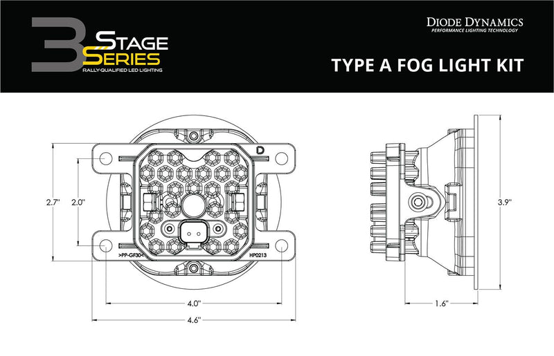 Diode Dynamics SS3 LED Fog Light Kit for Nissan Frontier (2009-2020) - Aspire Auto Accessories