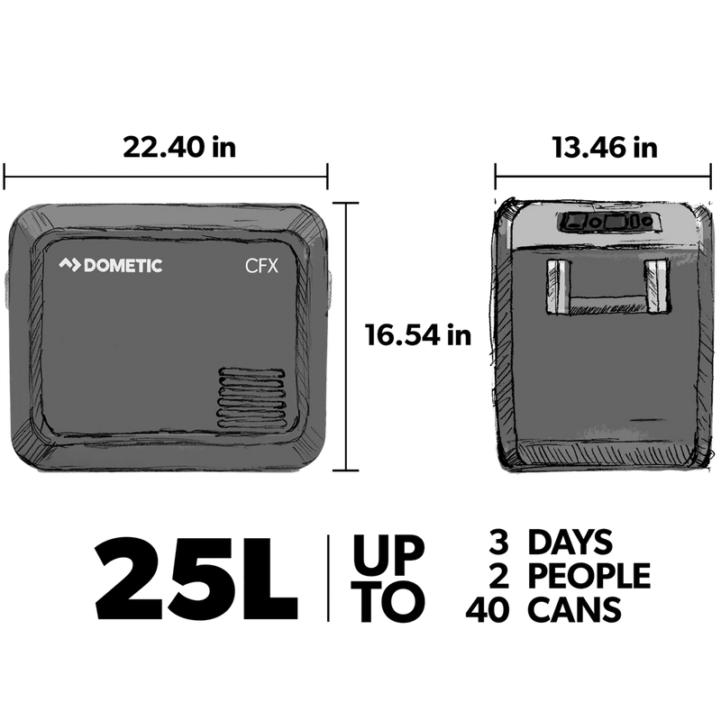 Dometic CFX3 25L Electric Cooler - Aspire Auto Accessories