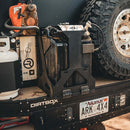 Backwoods Adventure Mods Jerry's Can Holder Dual Universal Jerry Can Carrier - Aspire Auto Accessories