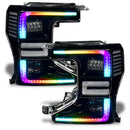 ORACLE Lighting 2020-2022 Ford F-250/350 Super Duty ORACLE Dynamic ColorSHIFT Headlight DRL Upgrade Kit w/Switchback Turn Signals - Aspire Auto Accessories